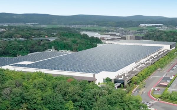 伊賀事業所に出力1万3000キロワットの太陽光発電設備を導入する（写真はイメージ）
