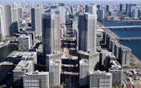 東京都心のマンション群