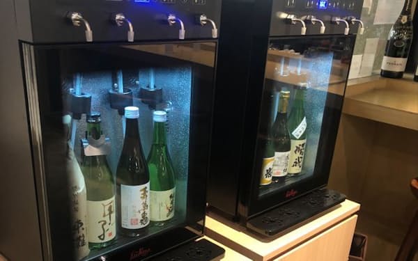 千葉県内の10の酒蔵の日本酒を飲み放題で提供する