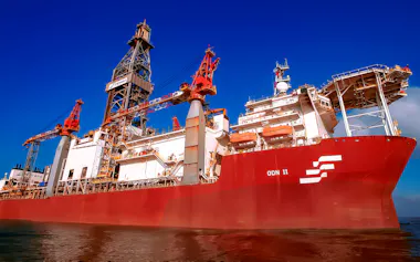 ブラジル国営石油会社ペトロブラスは、アマゾン川の河口付近での海底油田開発を進める=ペトロブラス提供