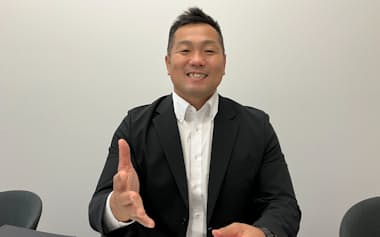 「栃木に根ざし、日本を代表するクラブへ成長したい」と語るホンダヒートの大橋GM