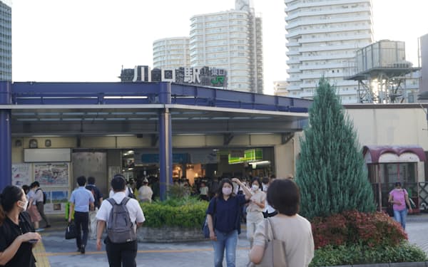 川口駅に中距離電車が停車することになれば、ホームの増設など工事が必要になる