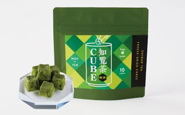フリーズドライで手軽に飲める「知覧茶CUBE緑茶」=鹿児島製茶提供