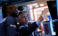 Traders work on the floor of the New York Stock Exchange on Tuesday, Sept. 13, 2022. The stock market fell the most since June 2020, with the Dow loosing more than 1,250 points. (AP Photo/Julia Nikhinson)