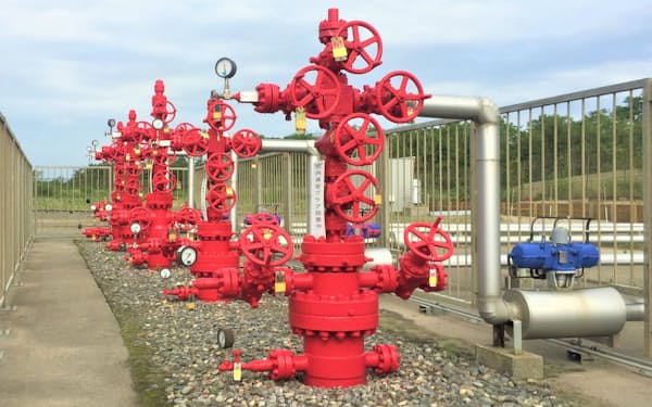 三菱ガス化学は石油資源開発と共同で東新潟油ガス田の鉱業権を有する