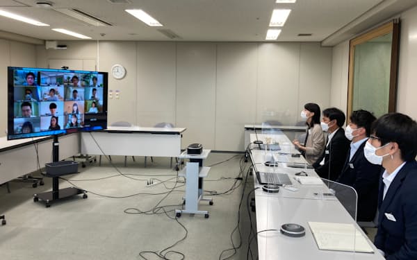 京阪HDは日本への留学生を対象に就業体験を実施した（9月上旬、大阪市）