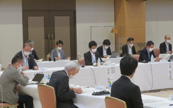 秋田県由利本荘市沖の洋上風力発電事業について、法定協議会が秋田市内で開かれた