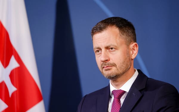 スロバキアのヘゲル首相＝ロイター