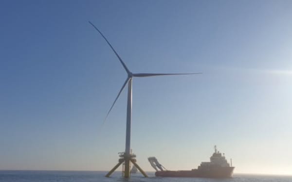 東電ＲＰは洋上風力の開発に力を入れる