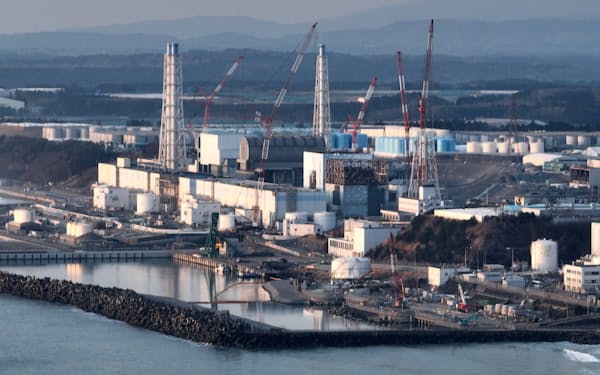 東電は廃炉部門の統合検討に入った（写真は東京電力福島第１原発）
