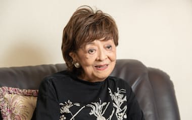 大河ドラマ「毛利元就」などを担当した脚本家の内館牧子さん