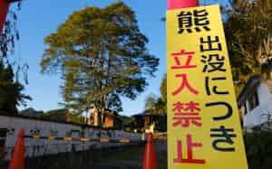 人が生活する領域にもクマが出没することが増えた 人が生活する領域にもクマが出没することが増えた