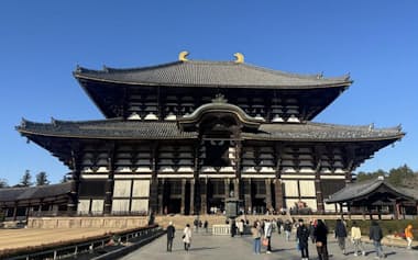 東大寺(12日、奈良市)