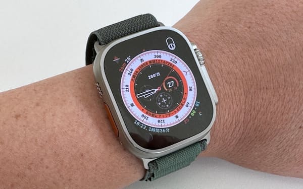 米アップル「Apple Watch Ultra」は圧倒的にゴツい見た目となっている