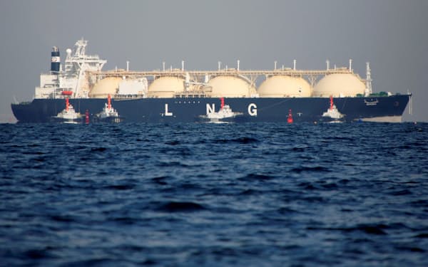 欧州でのロシア産ガスの調達不安がＬＮＧ船の大量発注につながっている