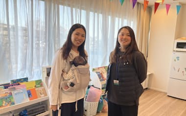 「ララビー」を運営するin-Ctyの小夏さん(左)と濱さん