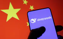 The Deepseek logo and a Chinese flag are seen in this illustration taken January 29, 2025. REUTERS/Dado Ruvic/Illustration