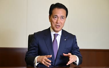 野村ホールディングスの奥田健太郎社長
