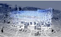 ３次元（３D）都市モデルのオープンデータ化を加速する国土交通省のPLATEAU（プラトー）プロジェクト（画像はイメージ）