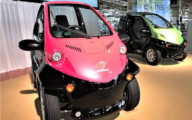 トヨタ車体の1人乗りev コムス 累計生産1万台に 日本経済新聞 トヨタ車体の1人乗りev コムス 累計生産1万台に 日本経済新聞