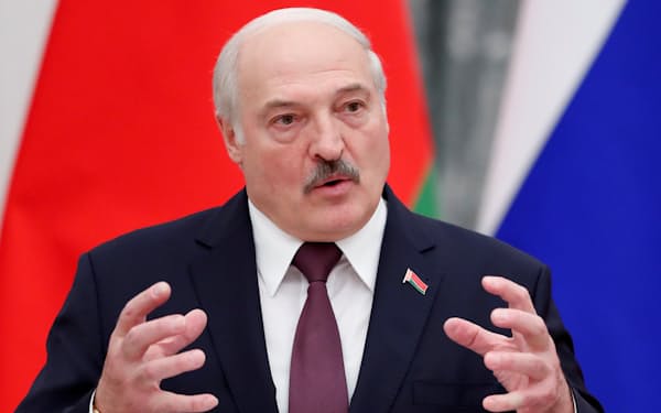 ベラルーシのルカシェンコ大統領はかねてＮＡＴＯに敵意を抱いていた＝ロイター