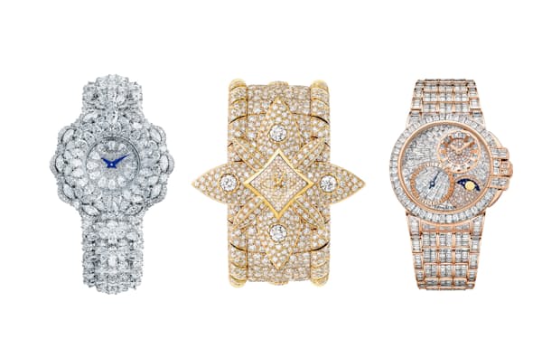 華麗なダイヤモンドウオッチ7選