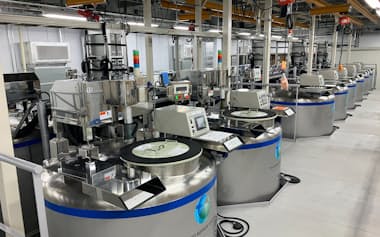 東北メディカル・メガバンク機構には約15万人の生体試料と健康や遺伝子などに関する情報が保管されている(仙台市)