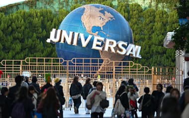 ユニバーサル・スタジオ・ジャパン(USJ)=大阪市此花区