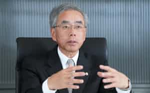 島津製作所の山本靖則社長は大型買収をてこに半導体などの事業領域を広げる 島津製作所の山本靖則社長は大型買収をてこに半導体などの事業領域を広げる