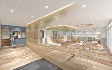 どろんこ会グループが和光市に新たにオープンする保育園のイメージ=同社提供
