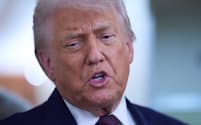 トランプ米大統領=AP