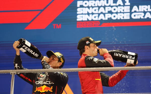 自動車レースF1のシンガポール・グランプリの観戦者数は過去最多に（10月、写真はロイター）