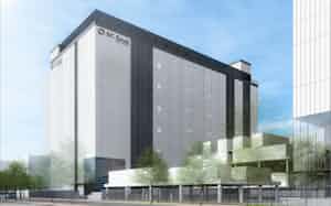 東京建物が大阪市住之江区の大阪湾近くに開発するデータセンターの外観イメージ 東京建物が大阪市住之江区の大阪湾近くに開発するデータセンターの外観イメージ