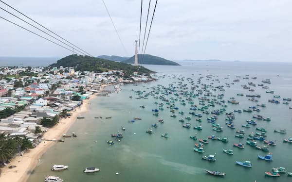 フーコック島は東南アジアのリゾート地として成長が期待されている（ベトナム南部）