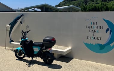 壱岐市の港にポートを設置し1年間実証する(25年、壱岐市での実証の様子)