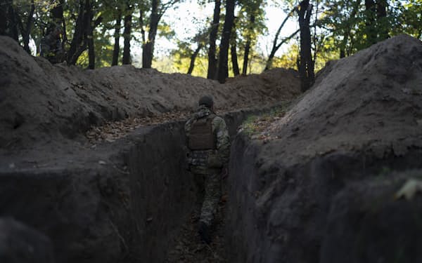 ウクライナ軍は南部ヘルソン州で反転攻勢に出ている（12日）＝ＡＰ