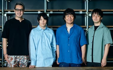 左から、6号ファンドのゼネラル・パートナーを務める河野純一郎氏、中路隼輔氏、佐俣アンリ氏、宮崎勇典氏