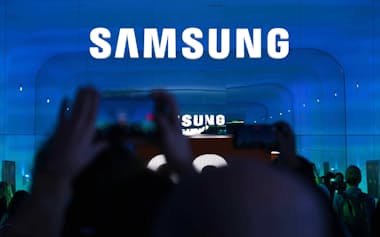 サムスン電子の半導体事業は25年12月期に増収増益を確保した(26年1月、米ラスベガス)