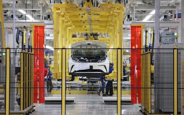 中国自動車大手BYDのタイ工場