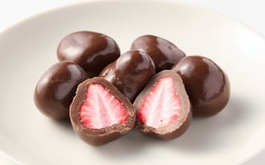 無印良品が値上げする「不揃い チョコがけいちご」