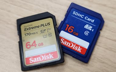サンディスクのSDカード