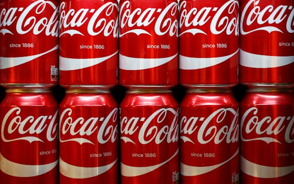 米コカ・コーラは25日、7～9月期決算を発表した＝ロイター