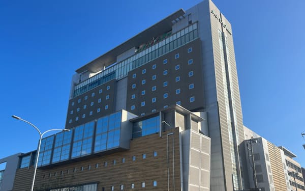 ホテルメルパルク仙台は9月末で営業を終了していた（29日、仙台市）