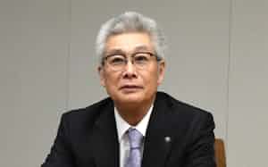 日本精工の市井明俊社長兼最高経営責任者(CEO) 日本精工の市井明俊社長兼最高経営責任者(CEO)