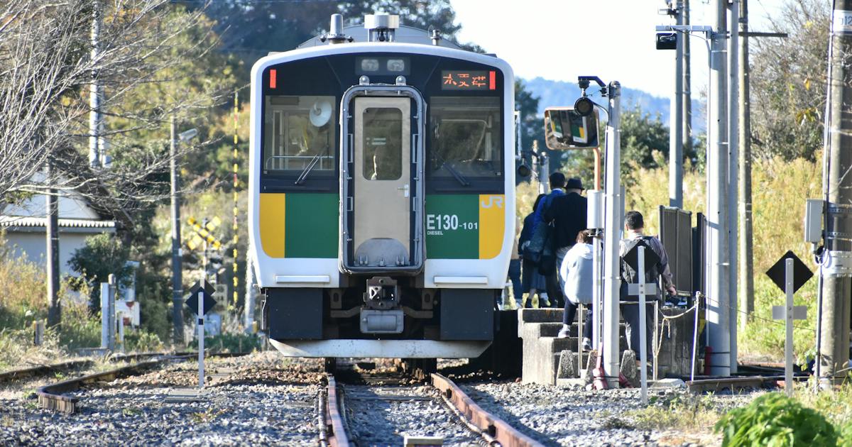 千葉・久留里線の久留里―上総亀山間、27年4月に廃止へ JR東日本 - 日本経済新聞