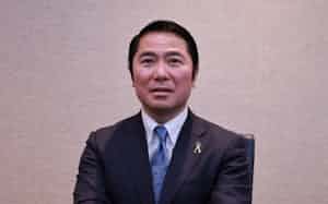 JPホールディングスの坂井徹社長(東京都港区) JPホールディングスの坂井徹社長(東京都港区)