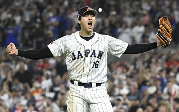 今年のWBCでは大谷翔平の活躍を地上波テレビ中継では見られない=共同