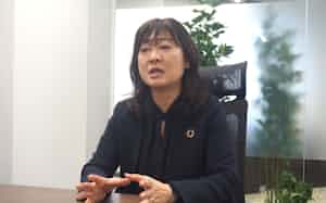 サービス・ツーリズム産業労働組合連合会の桜田会長 サービス・ツーリズム産業労働組合連合会の桜田会長