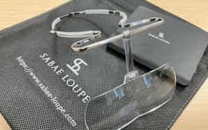 眼鏡型のさばえルーペは独自技術で「天使のかけ心地」をうたう 眼鏡型のさばえルーペは独自技術で「天使のかけ心地」をうたう