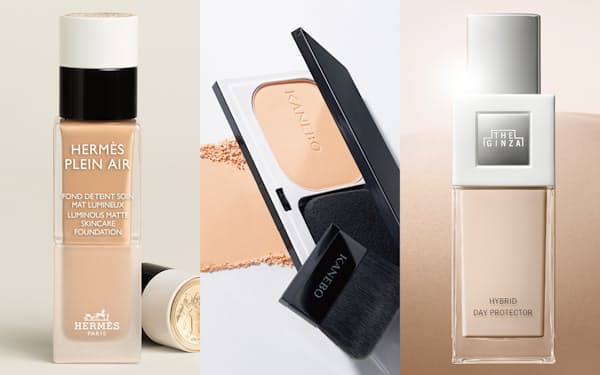 春は美ツヤ肌ファンデ エルメスも